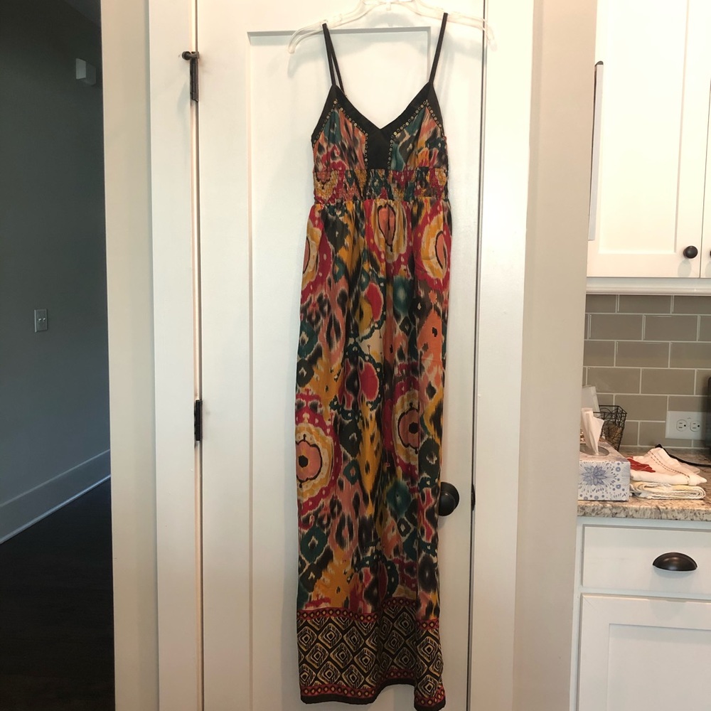 Colorful Maxi Dress, M
